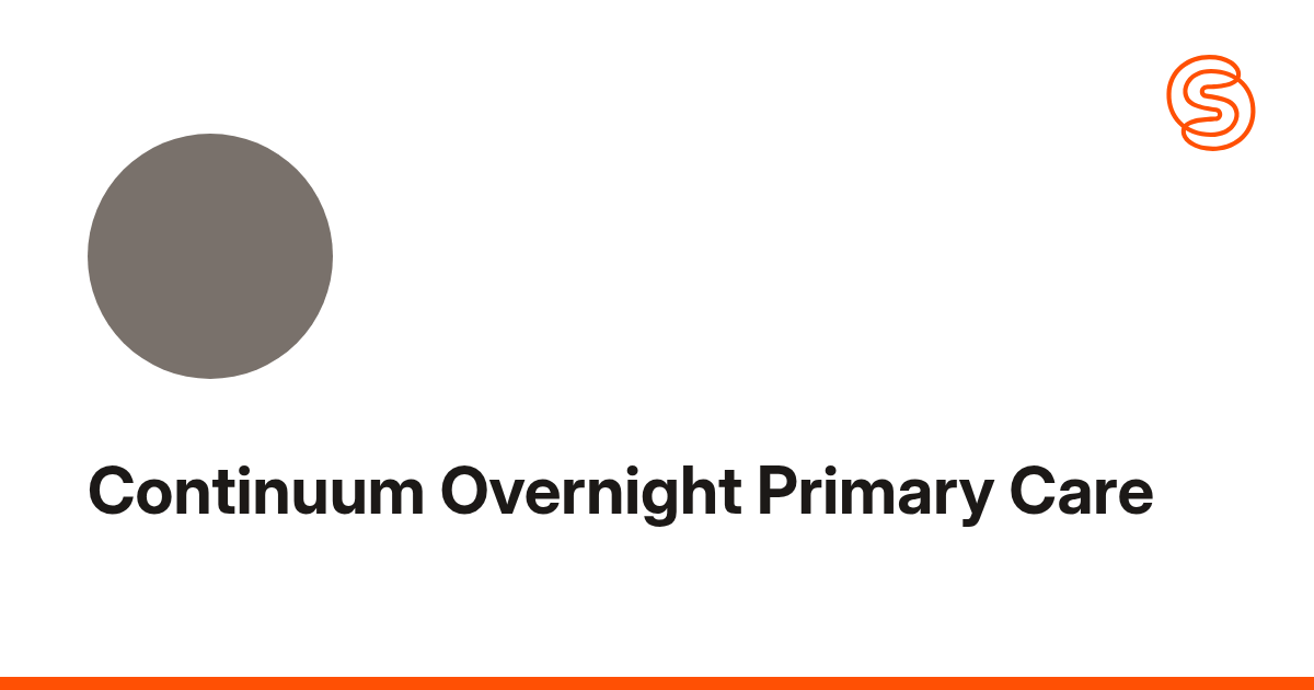 Continuum Overnight Primary Care